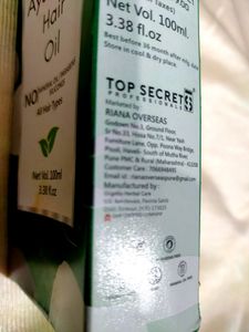 New Hair Oil