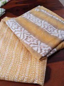 2 Cotton Suit Set With Dupatta