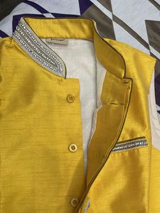 Yellow Ethnic Jacket