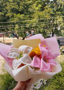 Big Crochet Lily Bouquet