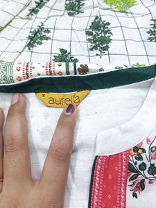 Aurelia Khadi Cotton Kurta Set