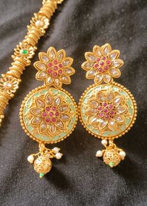 Long Necklace Look A Like Gold