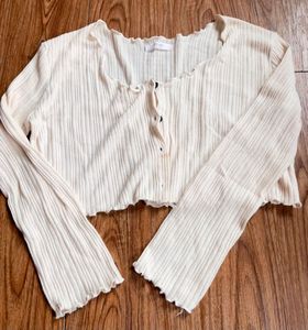 Ribbed Knit Cardigan