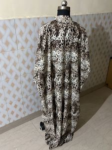 Printed Abaya