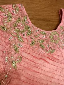 Pink Lehenga Set For Girls