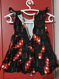 Cute Baby Girl Dress in Sambalpuri Pattern