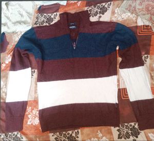 Striped Pullover Sweater