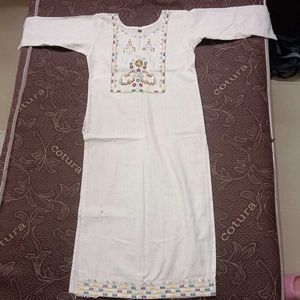 Elegant White Kurta