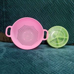 Strainer And Masala Box