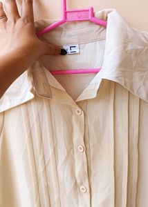 New Without Tag White Cottage Dress
