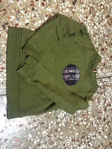 Green Tommy Hilfiger Sweatshirt