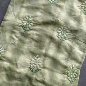 Green Embroidered Salwar Kameez Suit