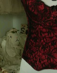Black Lace Corset