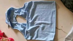 Crop Top, Backless Bit Cleavage Shown Too