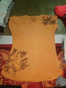 Elegant Floral Print Top