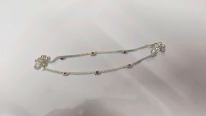 pure silver baby girl anklets😍