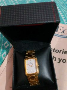 Titan Gold Watch with Box15