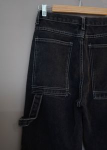 Wide Leg Black Jeans