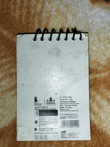 Pocket Note Diary.