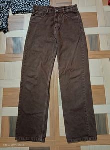 Price Drop‼️‼️Trendy Brown Loose Fit Jeans