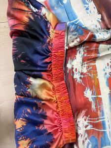 Tropical Print Two-Piece Set