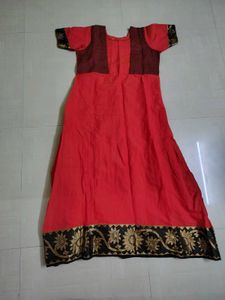 Red &amp; Black  Frock