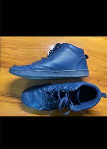U.S. Polo Assn. Men Navy Blue Solid Sneakers