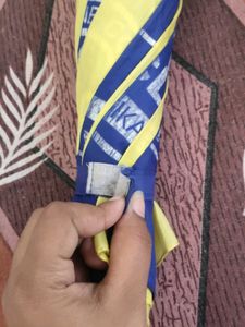 Yellow And Blue Umbrella