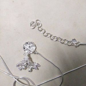 Pure Silver Kamarband Kandori – 36 Inch Adjustable