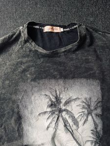 charcoal stone washed tshirt