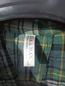 ZARA Men Checks Shirt