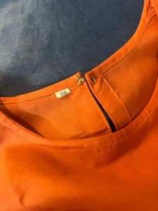 Orange Tunic Top