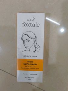 Foxtale Glow Sunscreen SPF 50