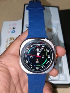 Samsung Copy Z7 Ultra Smart Watch Amoled (Blue)