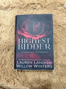 Highest Bidder Novel with book mark freebie