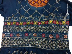 Nevy Blue Colour Gown