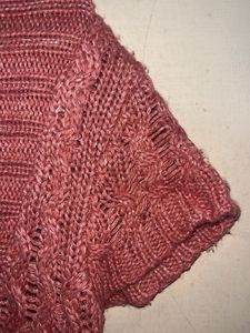 Knit Mini Dress - Casual Style