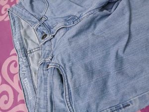 Black And Blue Denim Jeans