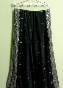 New/Unused Embroiderd Semi Stitched Lehnga Set