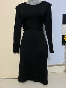Pintrest Black Long Sleeve Dress