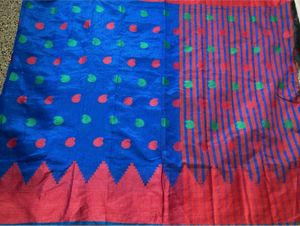 Blue Designer Saree
