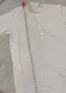 White Kurta For Man