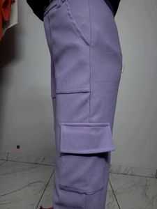 Lavender Cargo Pants