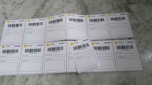 100 Shipping Labels ( Sticker)