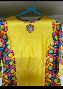 Combo Of Raw Silk Kurthas