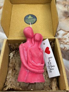 Couple Candle - Red - 1 Pc