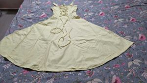 Yellow Corset Dress From Selcouth
