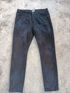 Corduroy Pants Black