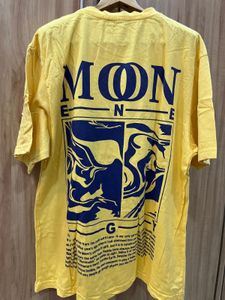 Yellow Graphic T-Shirt- Size XXL