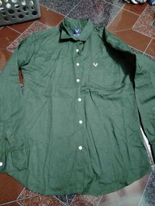 Men's Green Casual Shirt